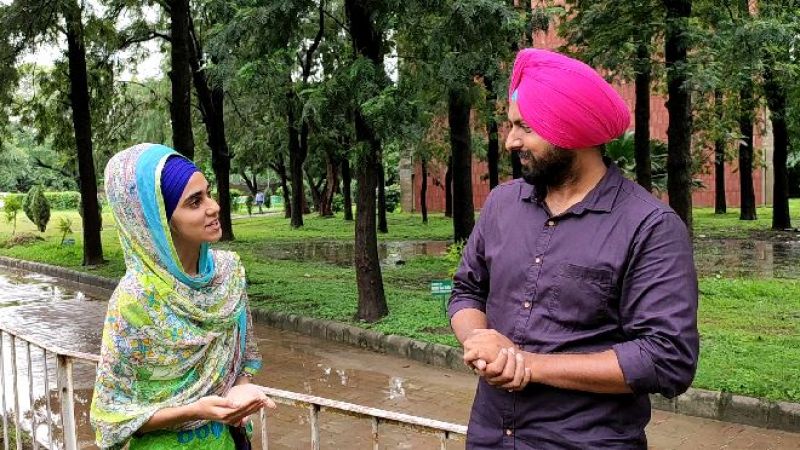 Kiratpreet Kaur and Senior Reporter Surkhab Chan, Spokesman Tv Kiratpreet Kaur and Senior Reporter Surkhab Chan, Spokesman Tv