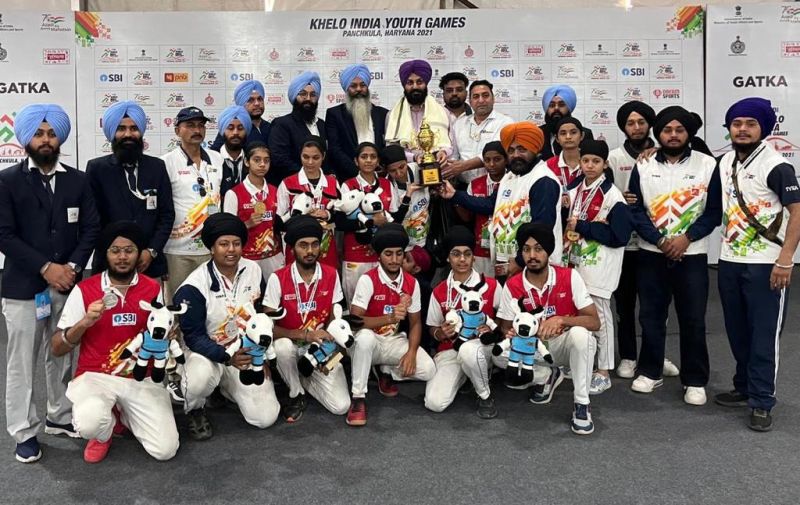  Play India Games: Punjab boys and Chandigarh girls were the winners in Gatka competitions
