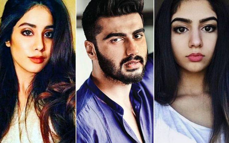 Arjun kapoor , janhvi kapoor Arjun kapoor , janhvi kapoor