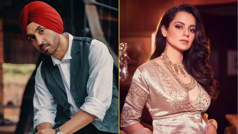 Diljit and Kangana