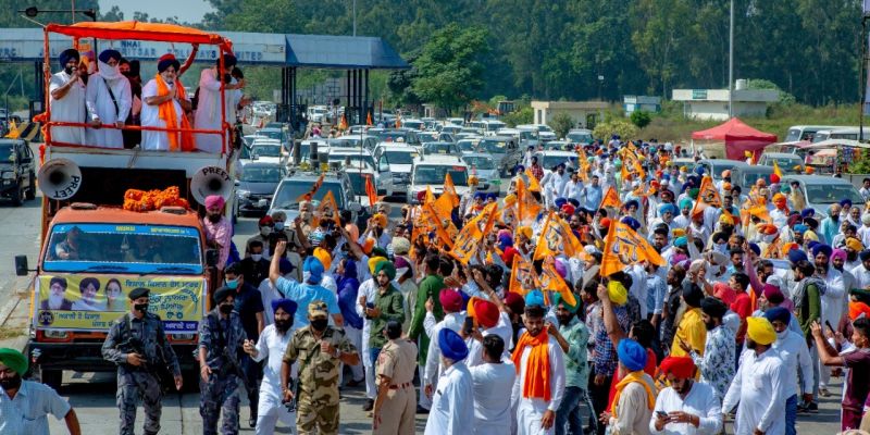 Shiromani Akali Dal Protest Agaginst Farmer Ordinance