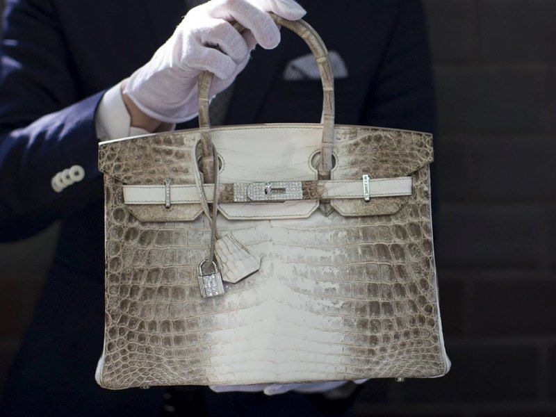 Hermes birkin handbag sells for 26 million dollar