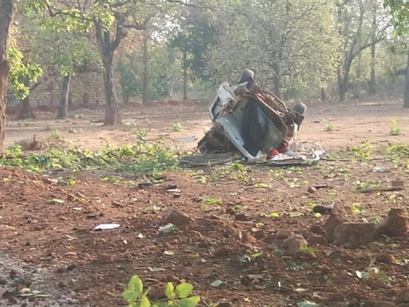 6 Killed In Maoist Attack On BJP Convoy in Dantewada