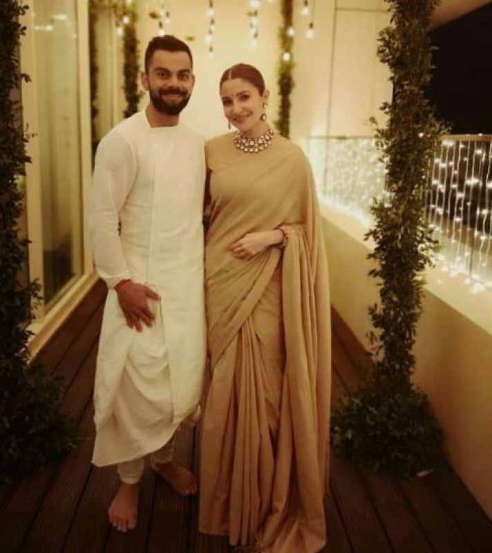 Virat kolhi And Anushka Sharma 