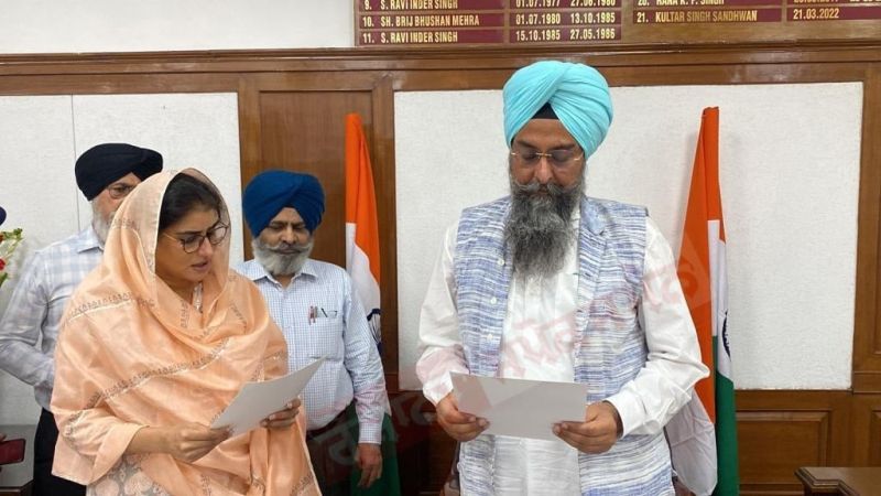 Ganeev Kaur Majithia took oath as MLA