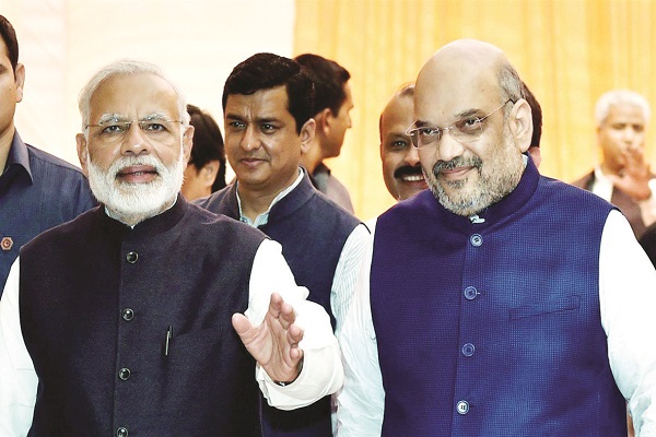 Narendra Modi and Amit Shah 