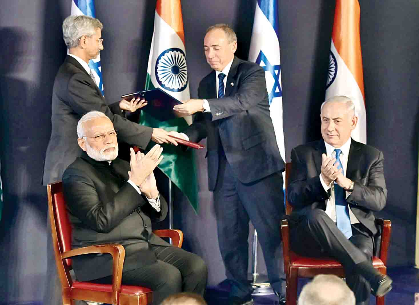Modi and Israel President