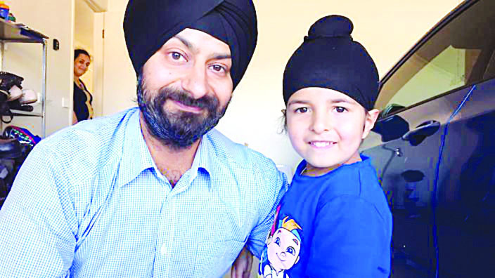 Sikh child