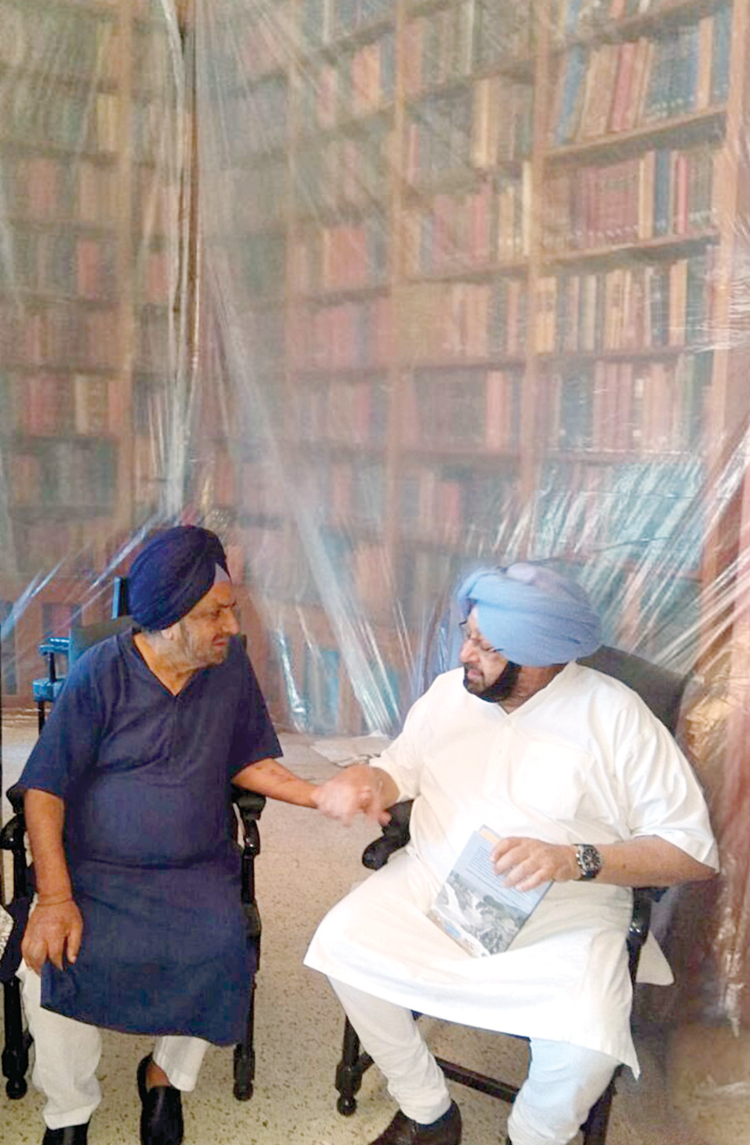 Joginder Singh and Amarinder Singh Joginder Singh and Amarinder Singh