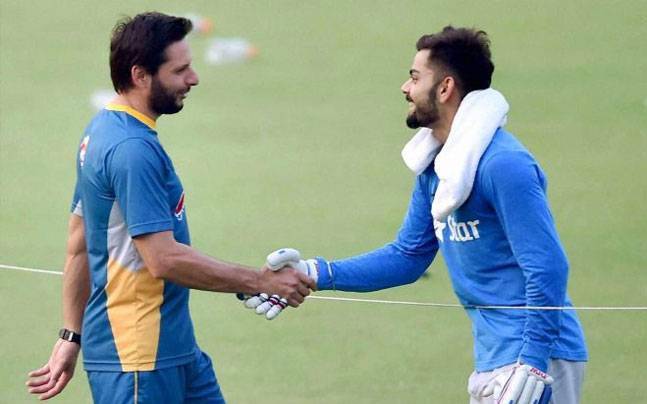 Afridi and Kohli Afridi and Kohli