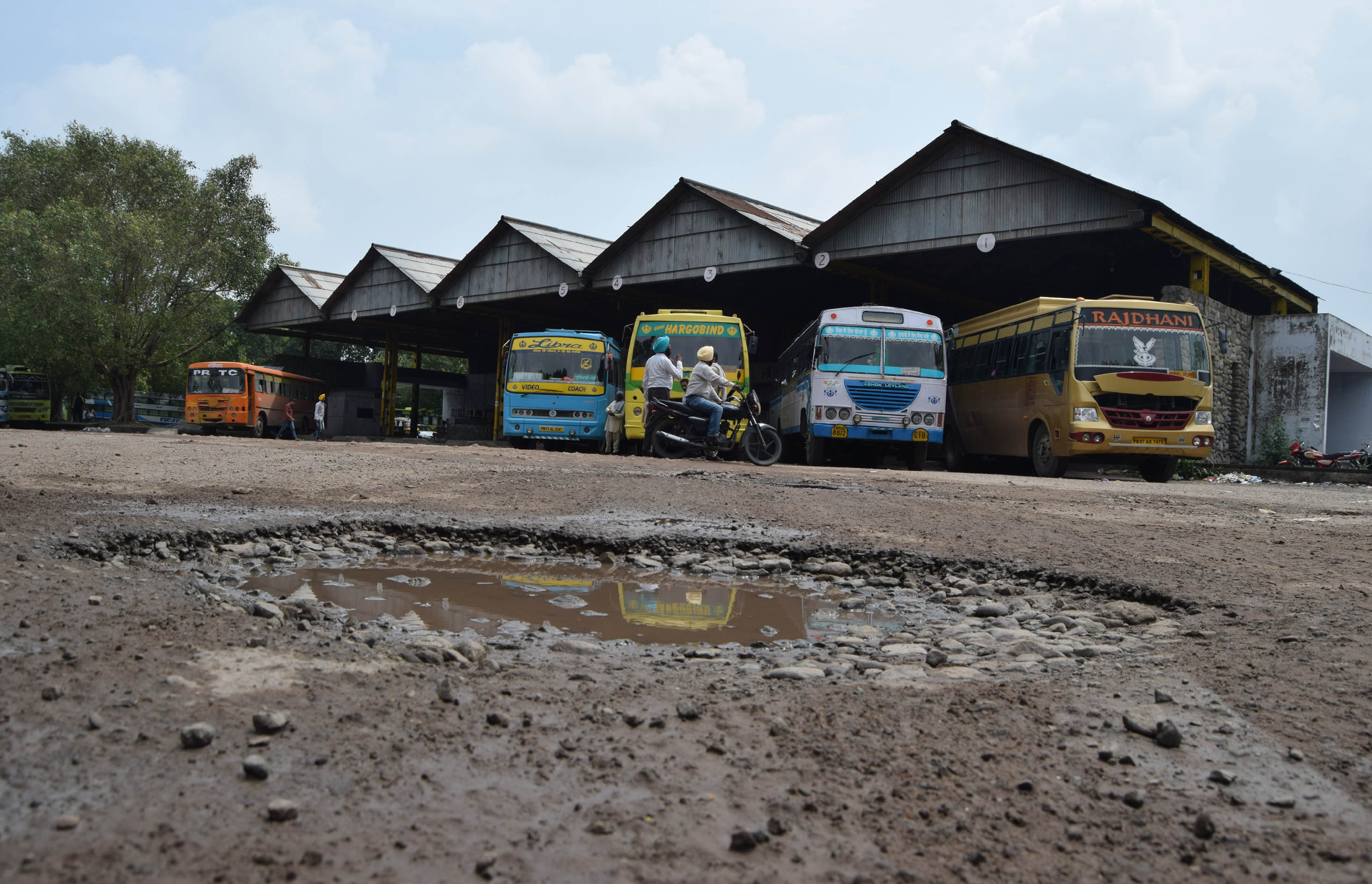 Bus stand