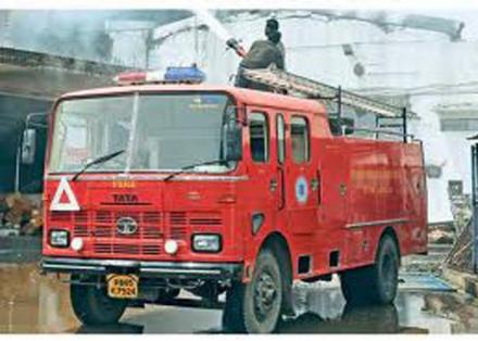 Fire brigade van