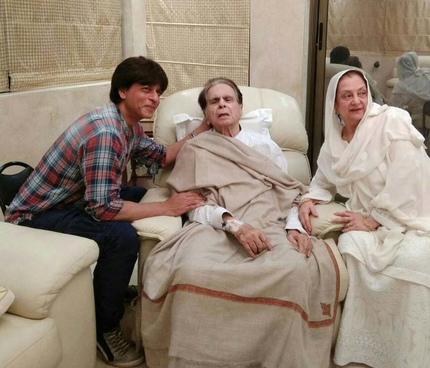 Shah Rukh and Dilip Kumar Shah Rukh and Dilip Kumar