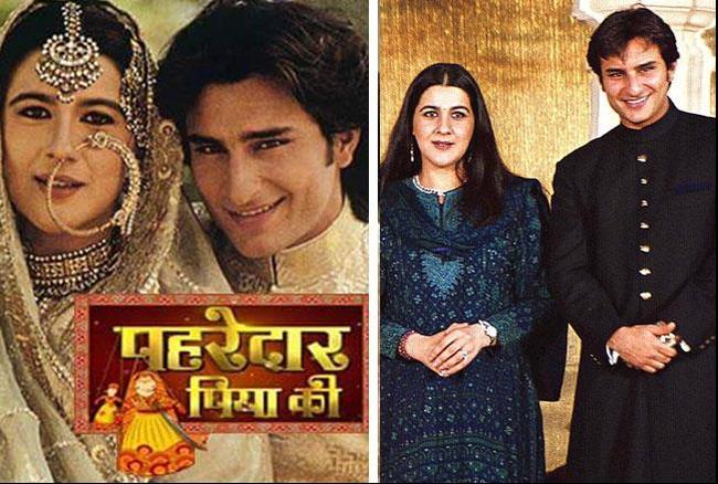 Saif Ali Khan and Amrita Saif Ali Khan and Amrita