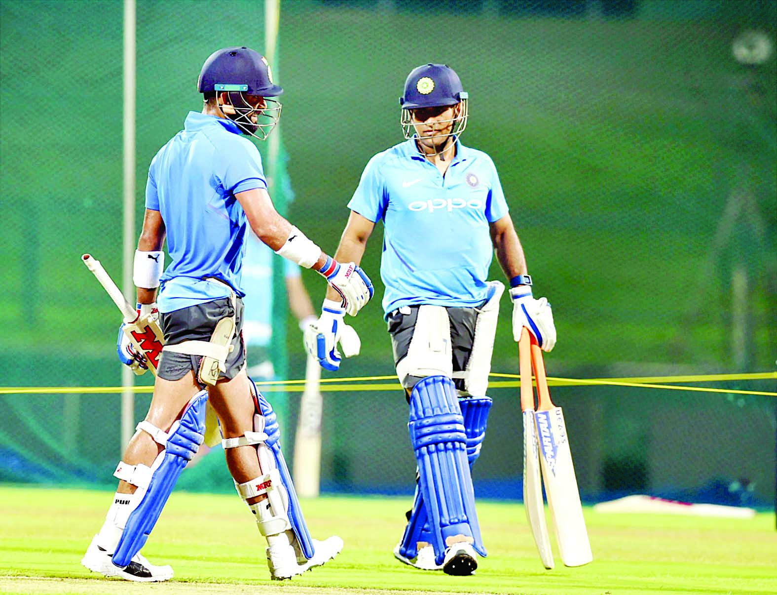 Dhoni and Kohli