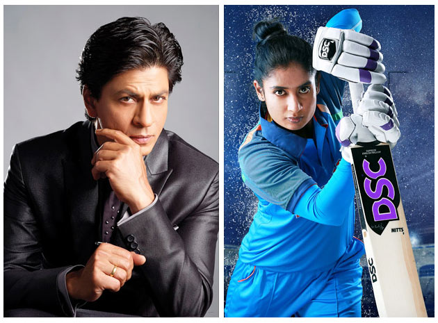Shah Rukh Khan and Mithali Raj Shah Rukh Khan and Mithali Raj